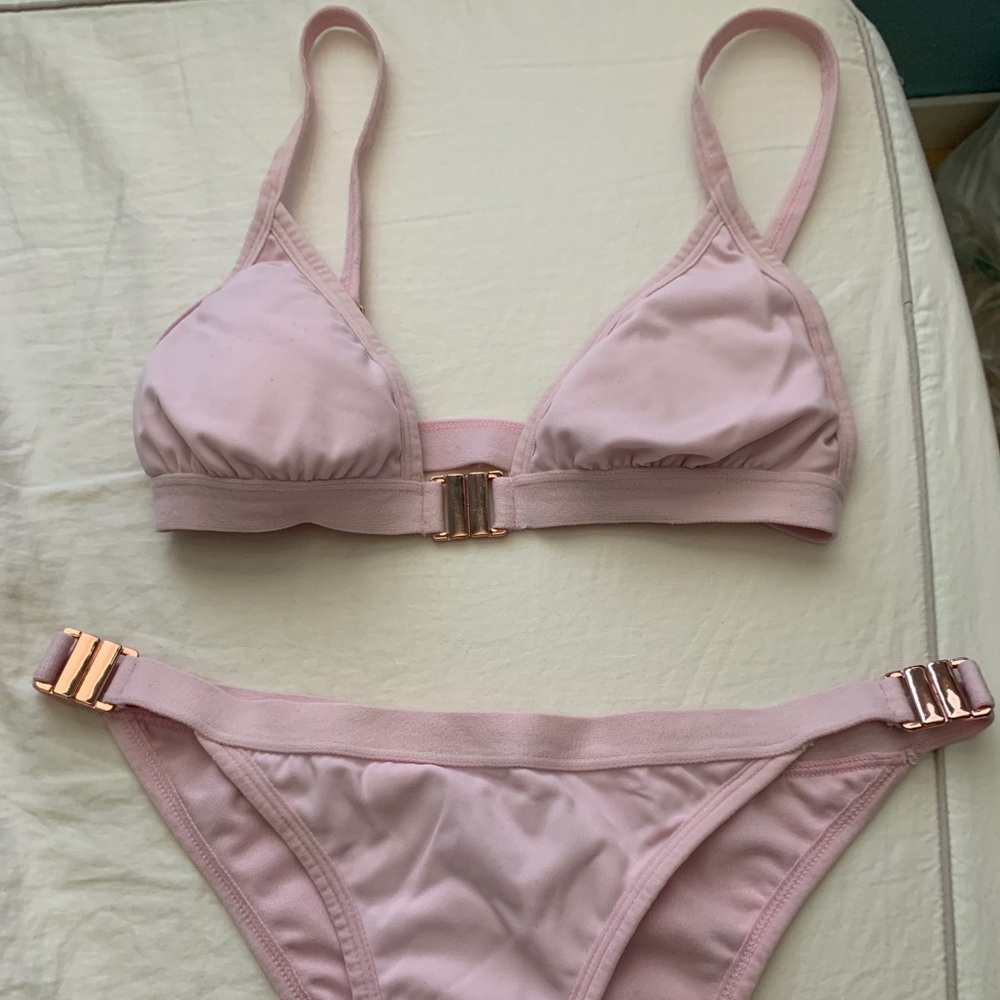 Dusty Pink Bikini Set